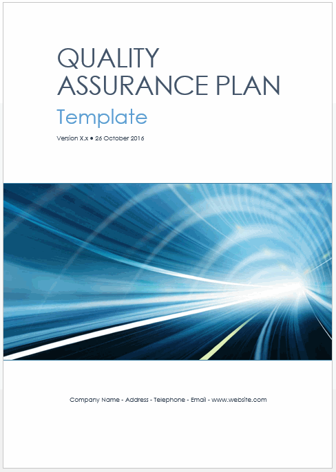 how to write a quality assurance plan